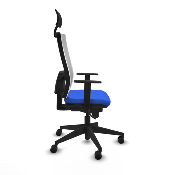 PIQUERAS Y CRESPO Silla de oficina Horna Azul y Blanco PIQUERAS Y CRESPO Silla de oficina Horna Azul y Blanco