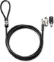 HP Cable Antirrobo con Llave Maestra Negro 1,83m T1A63AA