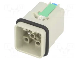 HARTING Han Q12-M-QL Plantilla de contacto macho HDC