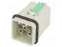 HARTING Han Q12-M-QL Plantilla de contacto macho HDC