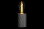 DKD Home Decor Decoración Luminosa LED Madera 8x8x23 Natural