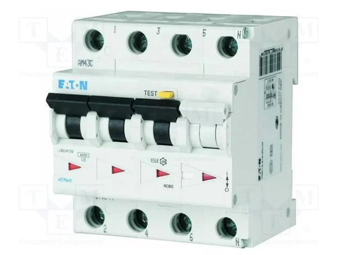 Eaton FRBM6-B16/3N/003-A FI/LS 170988 16A 30mA 3p+N Eaton FRBM6-B16/3N/003-A FI/LS 170988 16A 30mA 3p+N
