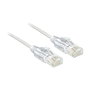 DeLOCK Cable RJ45 Cat.6 UTP Slim 1 m Blanco