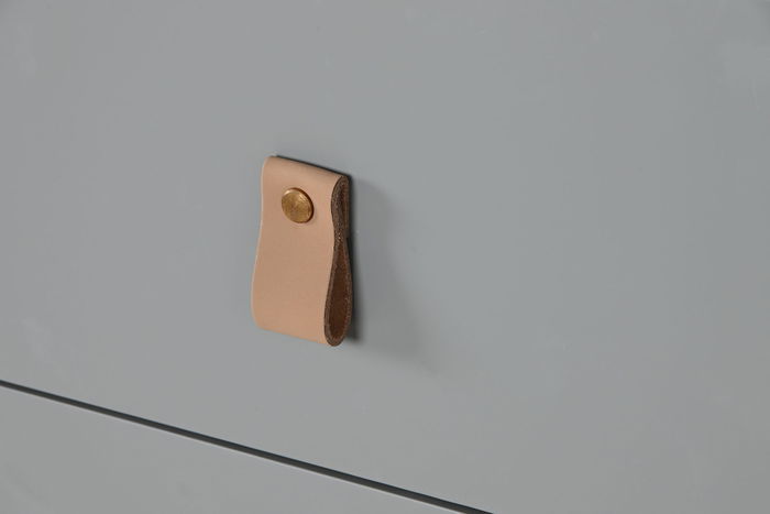 DKD Home Decor Cómoda 120 x 75 x 40 cm Gris Natural 5 Cajones