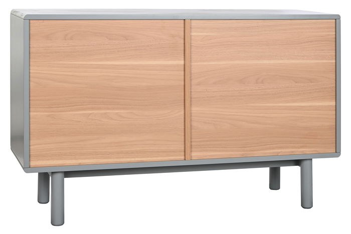 DKD Home Decor Cómoda 120 x 75 x 40 cm Gris Natural 5 Cajones