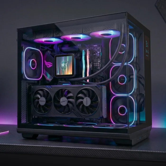 Mars Gaming MC-REVPRO Semitorre ATX con Pantalla LCD de 4,3 Pulgadas y Cristal Templado Negra Mars Gaming MC-REVPRO Semitorre ATX con Pantalla LCD de 4,3 Pulgadas y Cristal Templado Negra