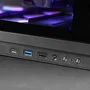 Mars Gaming MC-REVPRO Semitorre ATX con Pantalla LCD de 4,3 Pulgadas y Cristal Templado Negra