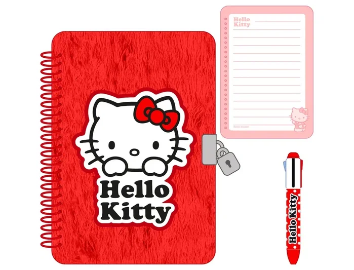 Safta Set Diario Con Candado Hello Kitty