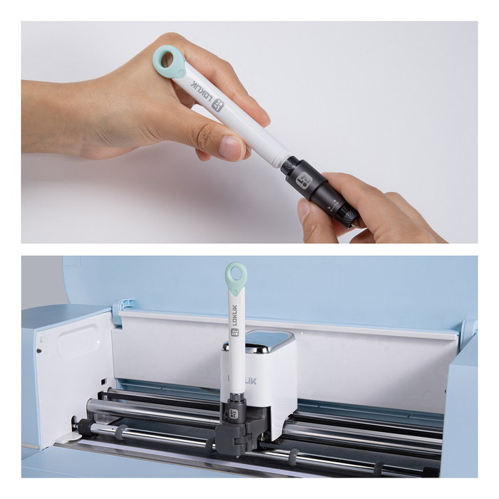 LOKLiK Europe iCraft™ Scoring Stylus Pen Blanco LOKLiK Europe iCraft™ Scoring Stylus Pen Blanco