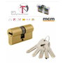 MCM Cilindro de Alta Seguridad Antibumping y Antipicking BPS 30-30 en Latón
