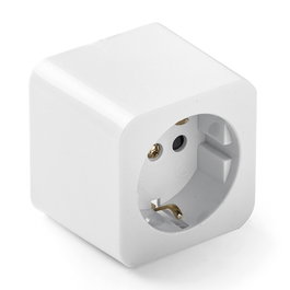 Famatel Base de superficie TT 16A 250V Blanca Retractilado