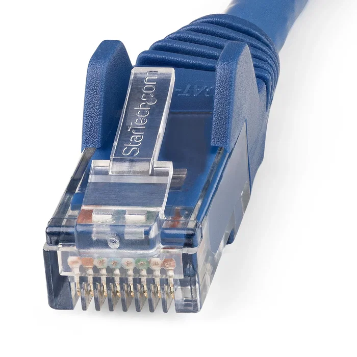StarTech.com Cable Ethernet CAT6 0,5m Azul Snagless 10GbE 650MHz 100W PoE RJ45 UTP