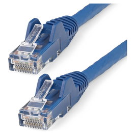Startech Cable de Red CAT6 de 50 cm, Azul, 10Gbps, PoE 100W