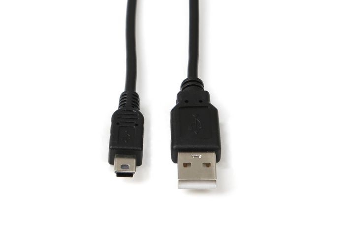 MicroConnect Cable USB 2.0 de USB A a Mini-USB B, 1m