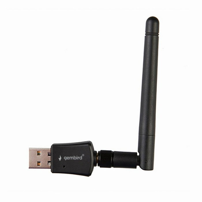 GEMBIRD Adaptador wifi de alta potencia 300mbps con antena extraíble GEMBIRD Adaptador wifi de alta potencia 300mbps con antena extraíble