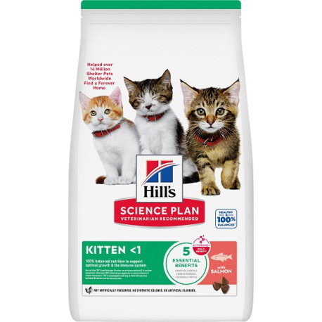 Hill's Science Plan Feline Kitten Salmon 1,5kg Hill's Science Plan Feline Kitten Salmon 1,5kg