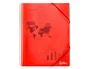 Liderpapel Carpeta Escaparate con Espiral Rojo 80 Fundas DIN A4