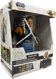 Cable Guys Figura Ahsoka Tano Star Wars The Mandalorian con cable USB de 2m