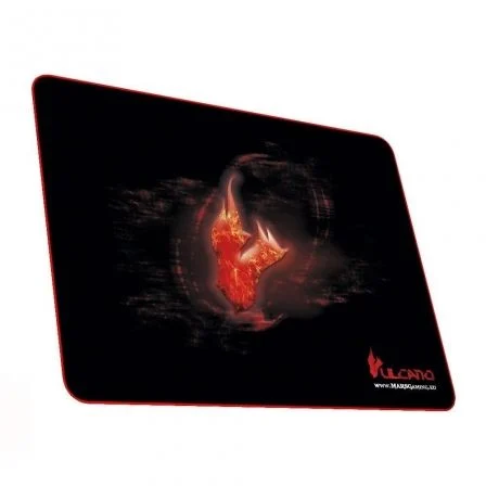 ALFOMBRILLA MARS GAMING VULCANO MMPVU1 - SUPERFICIE 380X280 NANOTEXTIL - BASE CAUCHO - BORDE REFORZADO