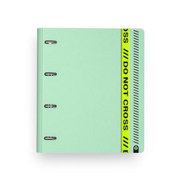CARCHIVO Set de 2 Archivadores 360 Do Not Cross Foam PP A4+ Mint