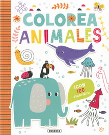 SUSAETA EDICIONES Colorea animales