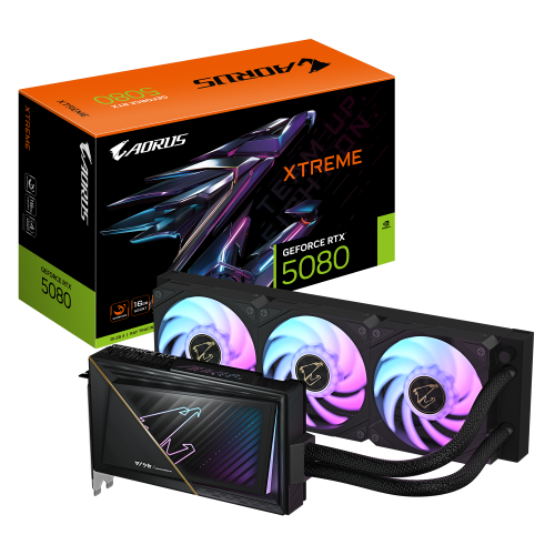 Gigabyte AORUS GeForce RTX 5080 XTREME WATERFORCE 16GB GDDR7