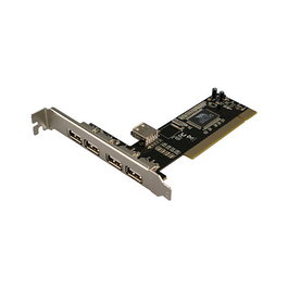 LogiLink Tarjeta PCI con 4+1 Puertos USB 2.0