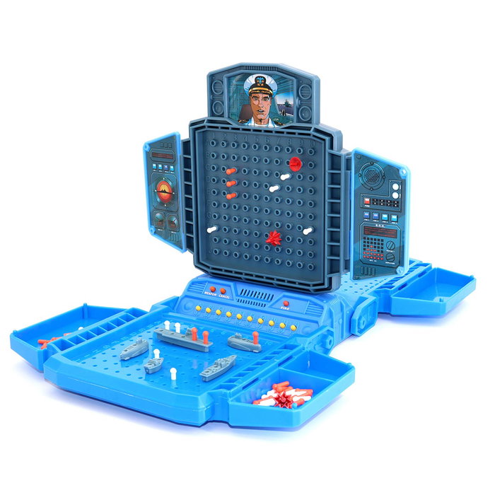 Tachan Hundir La Flota Electrónico - Juego de Mesa de Estrategia Naval para 2 Jugadores