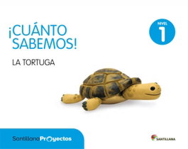 SANTILLANA, Nivel 1. Cuanto sabemos: La tortuga 3 años - SANTILLANA