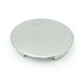 INDAUX Tapa Embellecedora Metal Ø18 Niquelada para Colgador Oculto