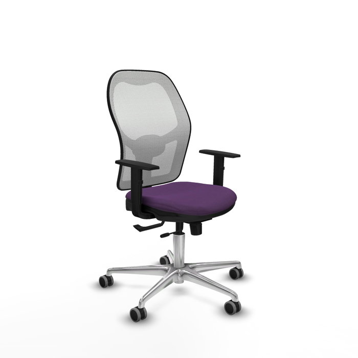 PIQUERAS Y CRESPO Silla de oficina Jorquera Morada con mecanismo Sincro/Traslack PIQUERAS Y CRESPO Silla de oficina Jorquera Morada con mecanismo Sincro/Traslack