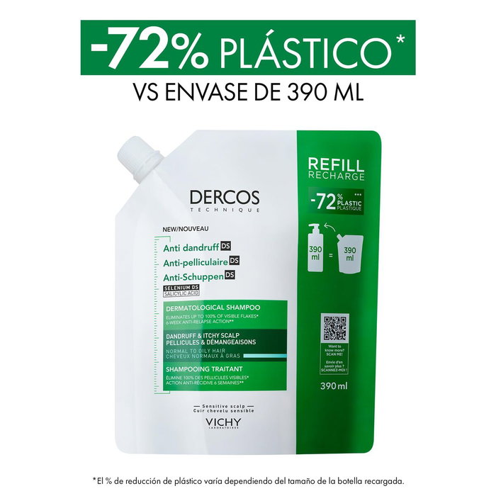 Champú Vichy DERCOS 390 ml