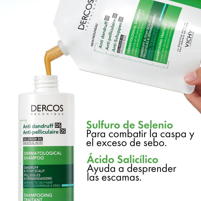 Champú Vichy DERCOS 390 ml