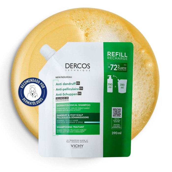 Vichy Dercos Anticaspa Cabellos Grasos Refill 390 ml Vichy Dercos Anticaspa Cabellos Grasos Refill 390 ml