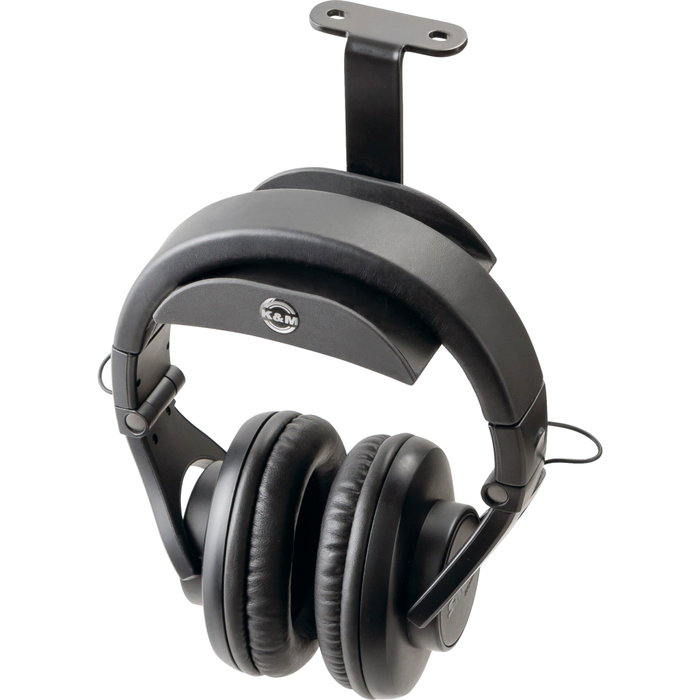 K&M 16330 Soporte para Auriculares para Montaje bajo Mesa