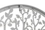 DKD Home Decor Decoración de Pared LED Metal Árbol Blanco 60x60 cm