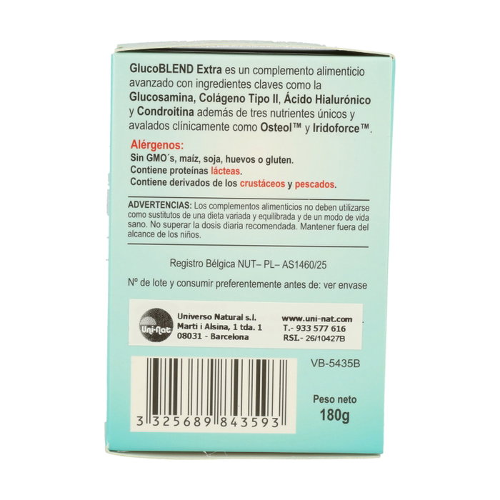 Vbyotics Glucoblend Extra con Osteol 30 sobres Vbyotics Glucoblend Extra con Osteol 30 sobres
