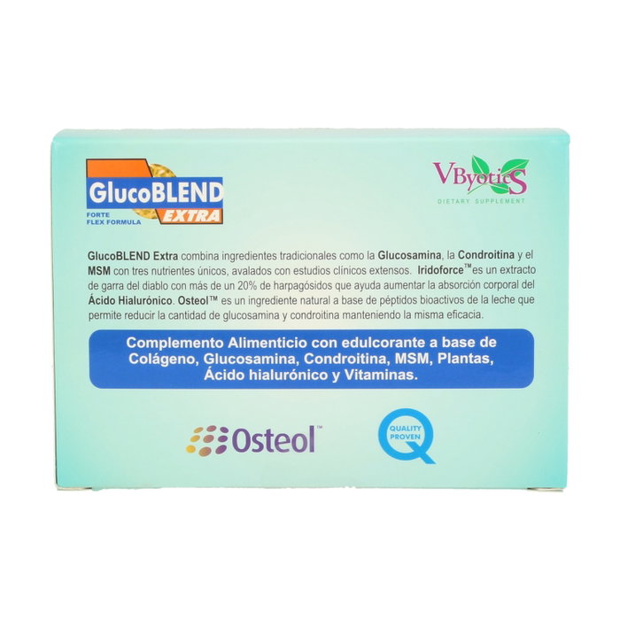 Vbyotics Glucoblend Extra con Osteol 30 sobres Vbyotics Glucoblend Extra con Osteol 30 sobres