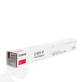 Canon Toner C-EXV51 0483C002 Magenta | Cartucho de Tóner Original | Compatible con modelos de impresora específicos