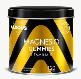 ALDOUS BIO Citrato De Magnesio 1340Mg + Vitamina C 45Mg Por Dosis Diaria