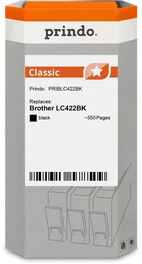 Prindo Cartucho de Tinta Negro PRIBLC422BK Classic