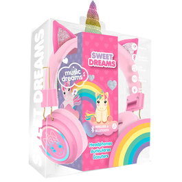 KIDS LICENSING Auriculares inalambricos Unicornio Sweet Dreams Bluetooth