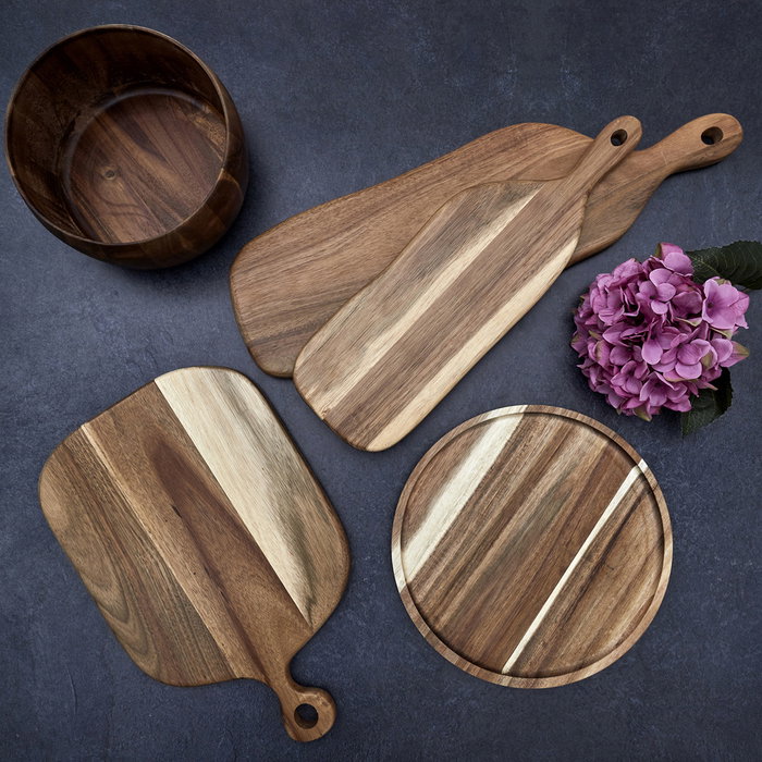 Home Deco Factory Tabla Servir Acacia 45x29x2 cm