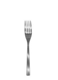 Summa STIL.LO Tenedor Postre en Acero Inoxidable Satinado, 18 cm (Set de 12)