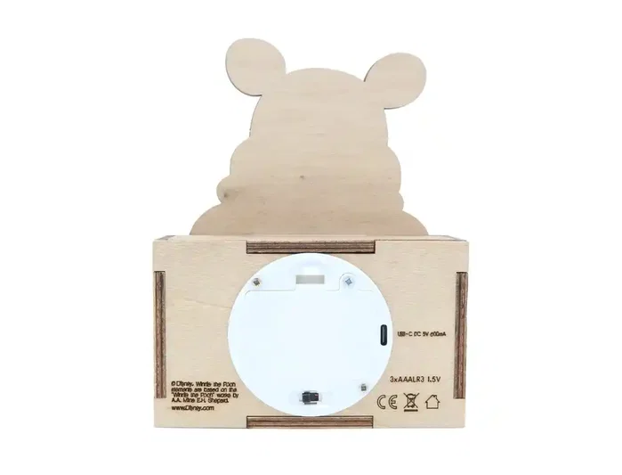 Wondee Lámpara de noche de madera personalizable Winnie the Pooh