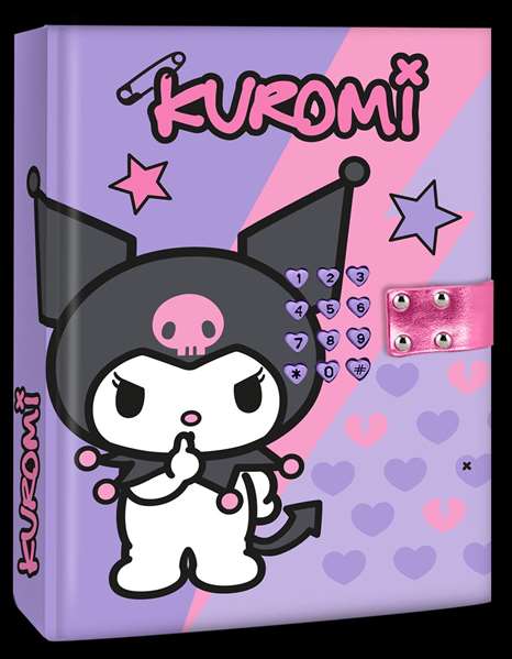 Kids Euroswan Diario Secreto Electrónico con Sonido Kuromi para Niños