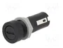 Stelvio Kontek Portafusibles para Panel 5x20mm 10A 250VAC