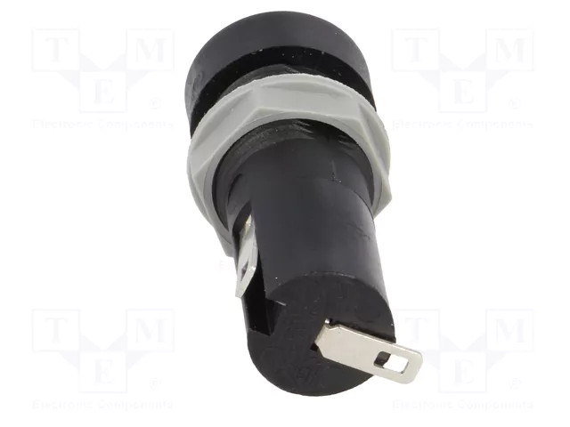 Stelvio Kontek Portafusibles para Panel 5x20mm 10A 250VAC Stelvio Kontek Portafusibles para Panel 5x20mm 10A 250VAC