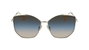 Victoria Beckham VB225S-734 con cristales azules y detalles dorados