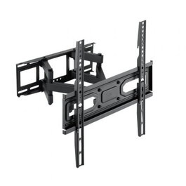 TooQ LP7846TN-B Soporte de Pared Giratorio e Inclinable para TV 32-70" hasta 40kg, Nivelable, VESA Universal, para Pantallas Curvas, Negro